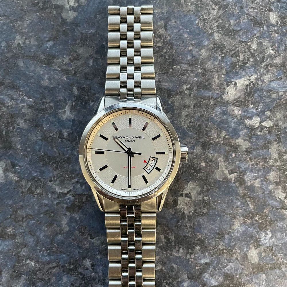 Raymond Weil Watch, Genève Stainless Steel Sapphire Crystal, Swiss Made,